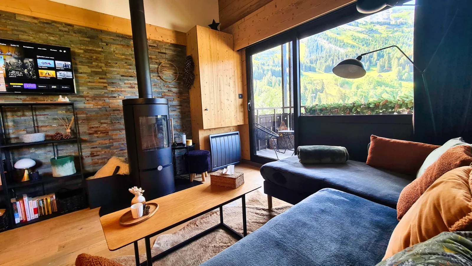 Vue du logement Appartement les Marmottes