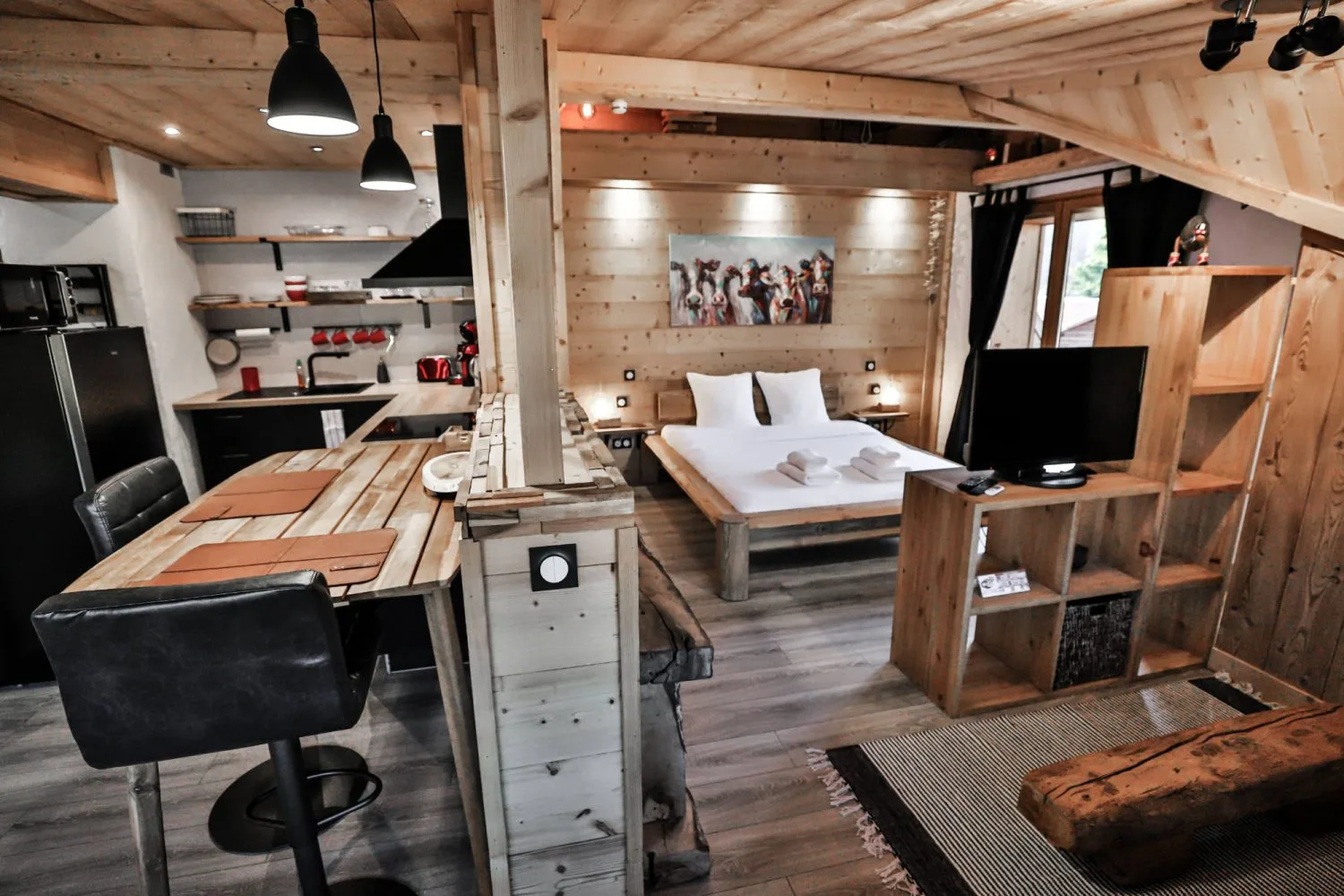Vue du logement Studio Lessy